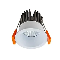 Jüpiter LS557 B Alüminyum 7W / 24° Ø55 3000K 520 Lümen Beyaz Sabit LED Spot IP20 - 1