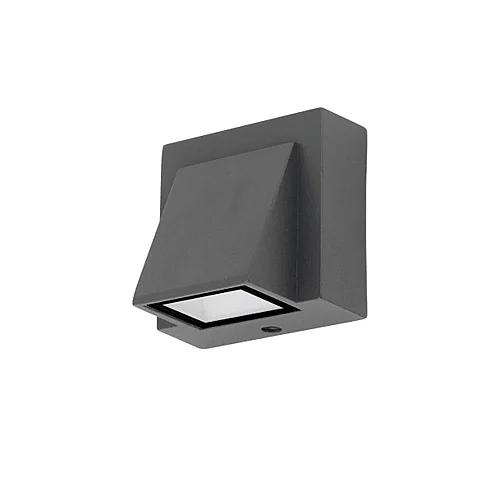 Jüpiter LW421 Alüminyum 3W 80x75x63 Antrasit LED Bahçe Aplik IP54 - 1