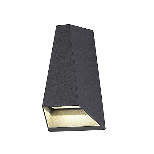 Jüpiter LW427 Alüminyum 2x3W 173x109x63 Antrasit LED Bahçe Aplik IP54 - 1