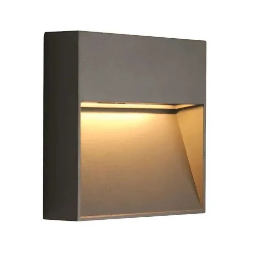 Jüpiter LW453 Alüminyum 6W/ 120° 3000K 300 Lümen Antrasit LED Bahçe Aplik IP44 - 1