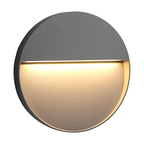 Jüpiter LW454 Alüminyum 6W/ 120° 3000K 300 Lümen Antrasit LED Bahçe Aplik IP44 - 1