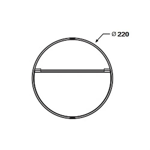 Jüpiter LW454 Alüminyum 6W/ 120° 3000K 300 Lümen Antrasit LED Bahçe Aplik IP44 - 2