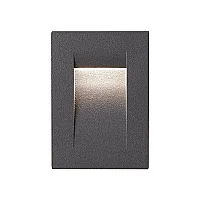 Jüpiter LW478 Alüminyum 3.6W / 48° 3000K 99 Lümen Antrasit LED Duvar Armatürü IP65 - 1