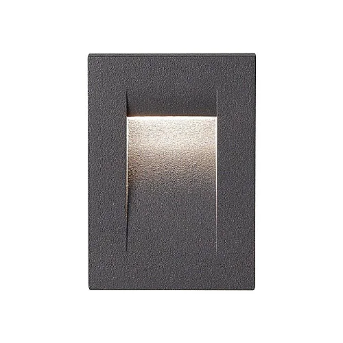 Jüpiter LW478 Alüminyum 3.6W / 48° 3000K 99 Lümen Antrasit LED Duvar Armatürü IP65 - 1