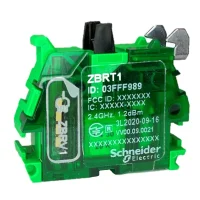 Schneider Electric ZBRT1 Kablosuz ve Pilsiz Basmalı Düğme için İletici - 1