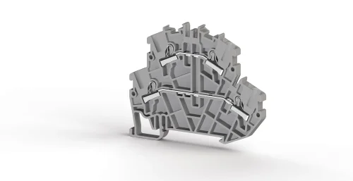 Klemsan 307179 Pyk 2,5-2F Gri Yaylı Klemens - 1