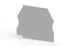 Klemsan 444120 Npp/Avk 2,5-10 Gri Nihayet Plakası - 1