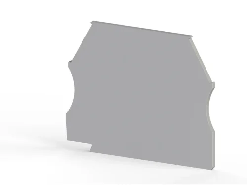 Klemsan 444120 Npp/Avk 2,5-10 Gri Nihayet Plakası - 1