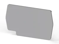Klemsan 446449 Npp/Pyk 1,5/2,5 Gri Nihayet Plakası - 1