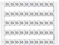 Klemsan 505096 Dy 5 (-) Baskılı Etiket - 1