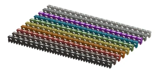 Klemsan 518045 Ke 2 (*) Sarı Kablo Etiketi - 1