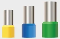 Klemsan 570020 Iky 0,75/8 Beyaz Tek Giriş Yüksük - 1