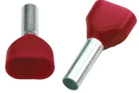 Klemsan 572040 Iky 2X1,5/8 Kırmızı Çift Girişli Yüksük - 1