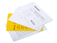 Klemsan 808761 Kcıpa-Y 18X27 Yapışkanlı Pano Etiketi - 1