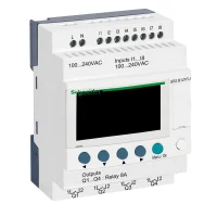 Schneider Electric SR2B121FU Kompakt Akıllı Röle Zelio Logic - 12 G Ç - 100..240 V Ac - Saat - Ekran - 1