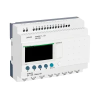 Schneider Electric SR2B201B Kompakt Akıllı Röle Zelio Logic - 20 G Ç - 24 V Ac - Saat - Ekran - 1