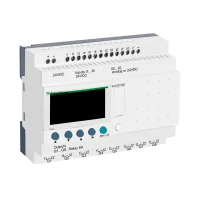 Schneider Electric SR2B201BD Kompakt Akıllı Röle Zelio Logic - 20 G Ç - 24 V Dc - Saat - Ekran - 1