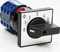 Kraus Naimer CA10-A243 5 Kademeli 0-1-2-3-4-5 Monofaze Sıfırlı 20A - 1