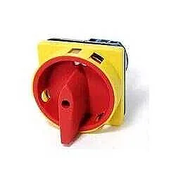 Kraus Naimer KG10BT203-01E 3 Kutuplu Pano Kapağına Montaj Emniyet Şalteri 20A - 1