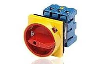 Kraus Naimer KG41BT203-01E 3 Kutuplu Pano Kapağına Montaj Emniyet Şalteri 40A - 1