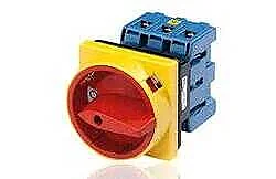 Kraus Naimer KG41BT203-01E 3 Kutuplu Pano Kapağına Montaj Emniyet Şalteri 40A - 1