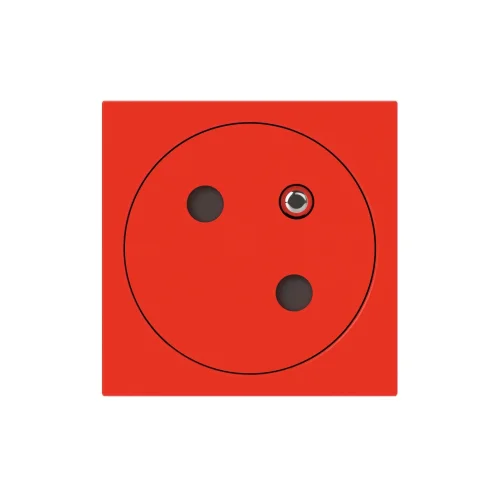 Legrand 077118L Düz Yüzey Ups Priz 45° 16A 250V 2M Kırmızı - 1