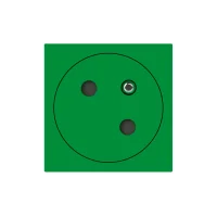 Legrand 077160L Düz Yüzey Ups Priz 45° 16A 250V 2M Yeşil - 1