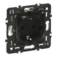 Legrand 079171L Top. Priz + C Tipi Usb Şarj Prizi Otomatik 16A 250V 1.5A - 7.5W 2M Siyah - 1