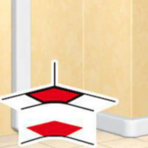 Legrand 10602 50mm Yükseklik İçin Değişken İç Köşe 85° - 95° - Beyaz - 1