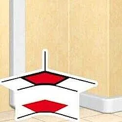 Legrand 10613 Geliştirilebilir Dlp Gulot İçin Değişken İç Köşe 60° - 85° - 1