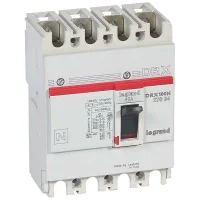 Legrand 27034 DRX125 Sabit 4P 40A 20kA Kompakt Şalter - 1