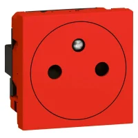 Legrand 278141L Düz Yüzey Ups Priz 16A 250V 2M Kırmızı - 1