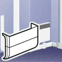 Legrand 31716 Referans 31614 Çerçeve İçin Kanal Boyunca Montaj İçin Bağlantı Aksesuarı - 1