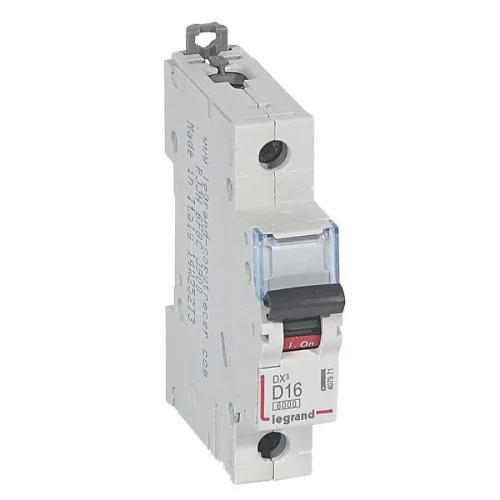 Legrand 407971 DX3 1 Kutup D16 6000A/10KA Otomatik Sigorta - 1