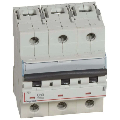 Legrand 408662 3 Kutup C Tipi 80A 10kA Otomatik Sigorta - 1