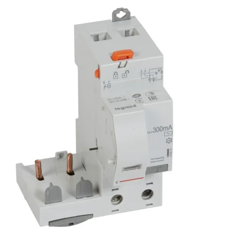 Legrand 410414 Dx³ Yana Montaj Kaçak Akım Koruma 2P Ac 63A 300Ma (1 Modül/Kutup İçin) - 1