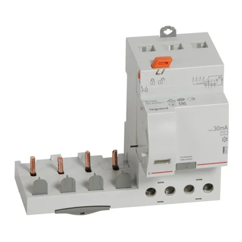 Legrand 410500 Dx³ Yana Montaj Kaçak Akım Koruma 4P Ac 63A 30Ma (1 Modül/Kutup İçin) - 1