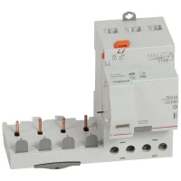 Legrand 410533 Dx³ Yana Montaj Kaçak Akım Koruma 4P F 40A 30Ma (1Modül/Kutup İçin) - 1