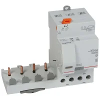 Legrand 410546 Dx³ Yana Montaj Kaçak Akım Koruma 4P F 63A 300Ma (1 Modül/Kutup İçin) - 1