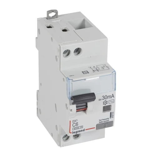 Legrand 410791 DX³ RCBO 6A 1P+N AC tip 30mA Kaçak Akım Rölesi - 1