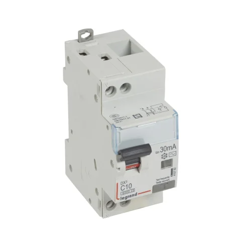 Legrand 410792 DX³ RCBO 10A 1P+N AC tip 30mA Kaçak Akım Rölesi - 1