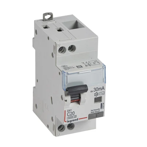 Legrand 410794 DX³ RCBO 20A 1P+N AC tip 30mA Kaçak Akım Rölesi - 1