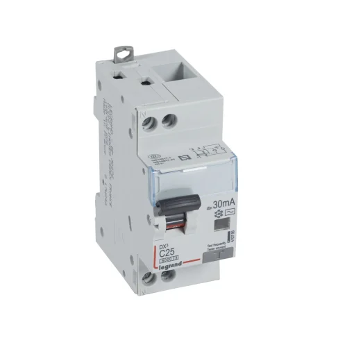 Legrand 410795 DX³ RCBO 25A 1P+N AC tip 30mA Kaçak Akım Rölesi - 1