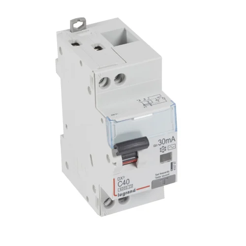 Legrand 410797 DX³ RCBO 40A 1P+N AC tip 30mA Kaçak Akım Rölesi - 1