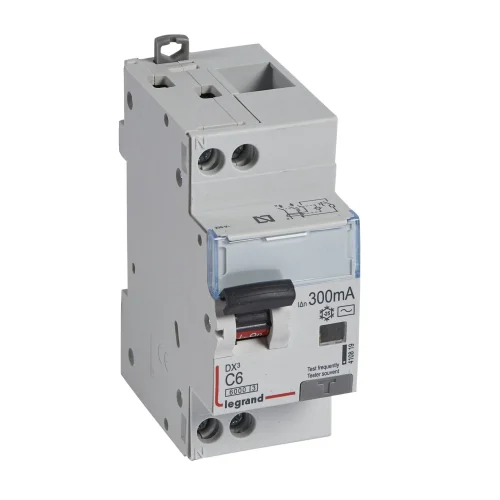 Legrand 410819 DX³ RCBO 6A 1P+N AC tip 300mA Kaçak Akım Rölesi - 1