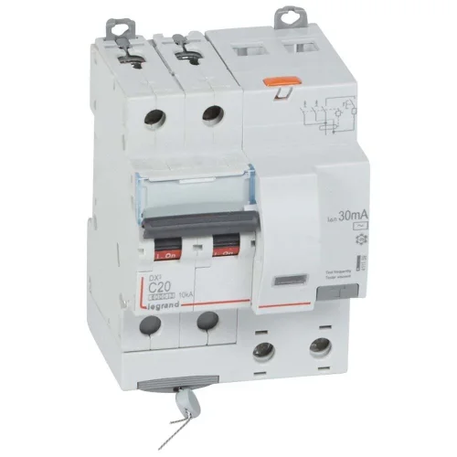 Legrand 411159 DX³ RCBO 20A 2P AC tipi 30mA Kaçak Akım Rölesi - 1