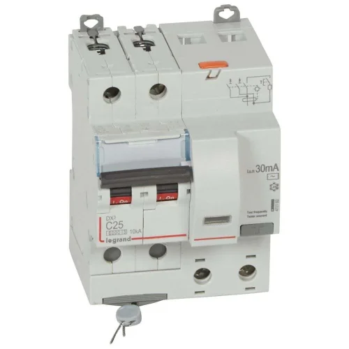 Legrand 411160 DX³ RCBO 25A 2P AC tipi 30mA Kaçak Akım Rölesi - 1