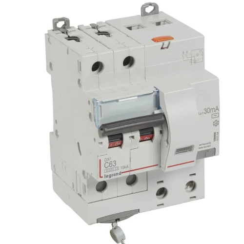 Legrand 411164 DX³ RCBO 63A 2P AC tipi 30mA Kaçak Akım Rölesi - 1