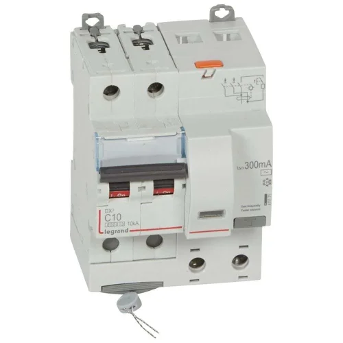 Legrand 411171 DX³ RCBO 10A 2P AC tipi 300mA Kaçak Akım Rölesi - 1