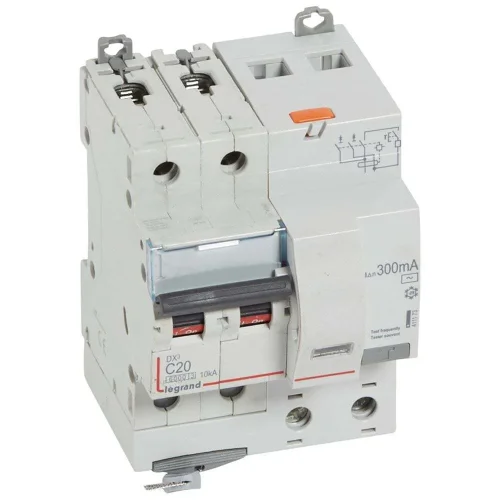 Legrand 411173 DX³ RCBO 20A 2P AC tipi 300mA Kaçak Akım Rölesi - 1